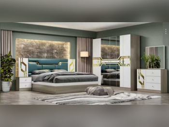 أطقم غرف نوم - لايف ستايل  - طقم مكون من 4 قطع  - متعدد الألوان