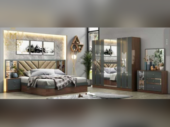 أطقم غرف نوم - لايف ستايل  - طقم مكون من 4 قطع  - متعدد الألوان