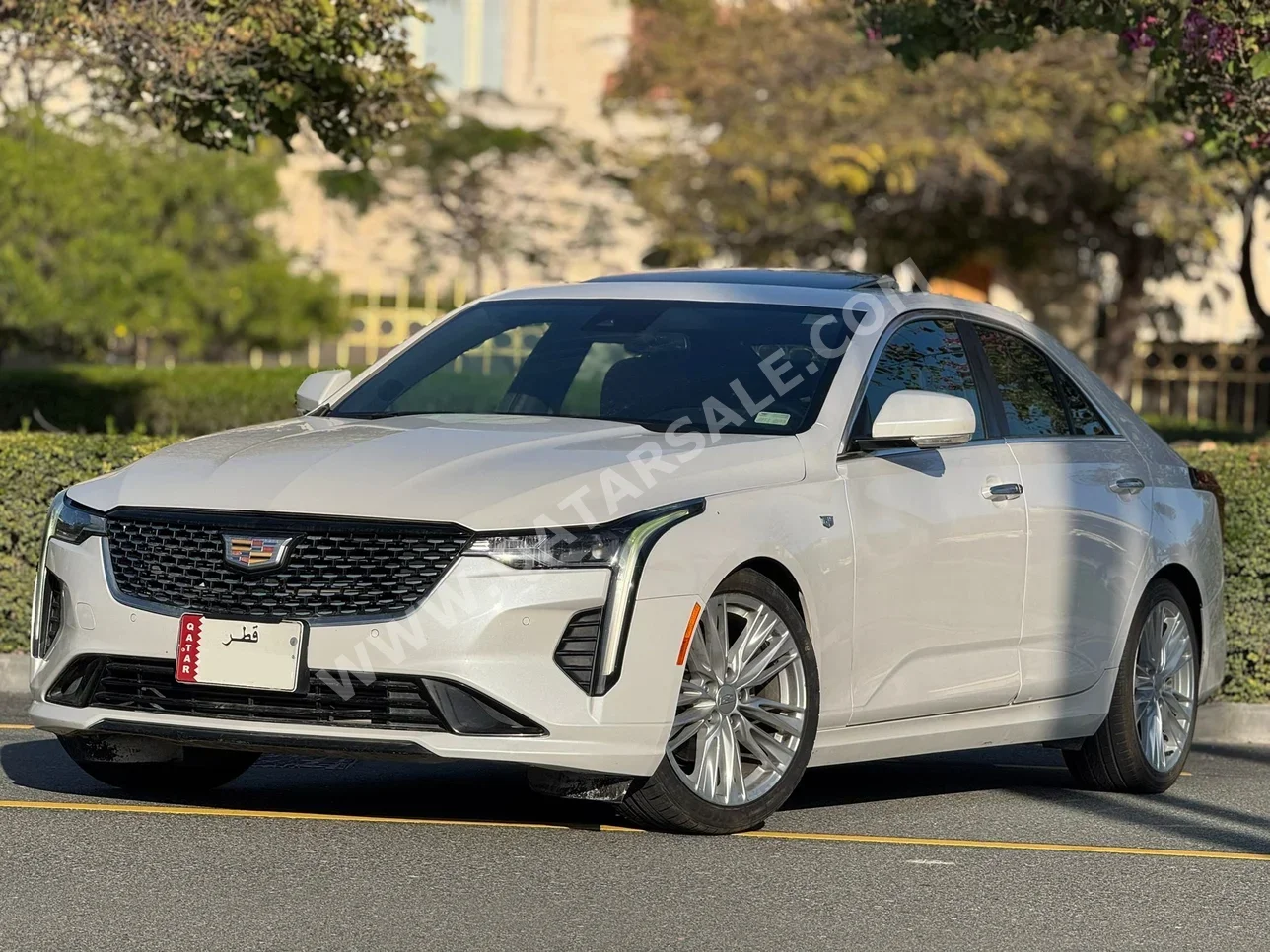 Cadillac  CT4  2020  Automatic  83,000 Km  4 Cylinder  Front Wheel Drive (FWD)  Sedan  White