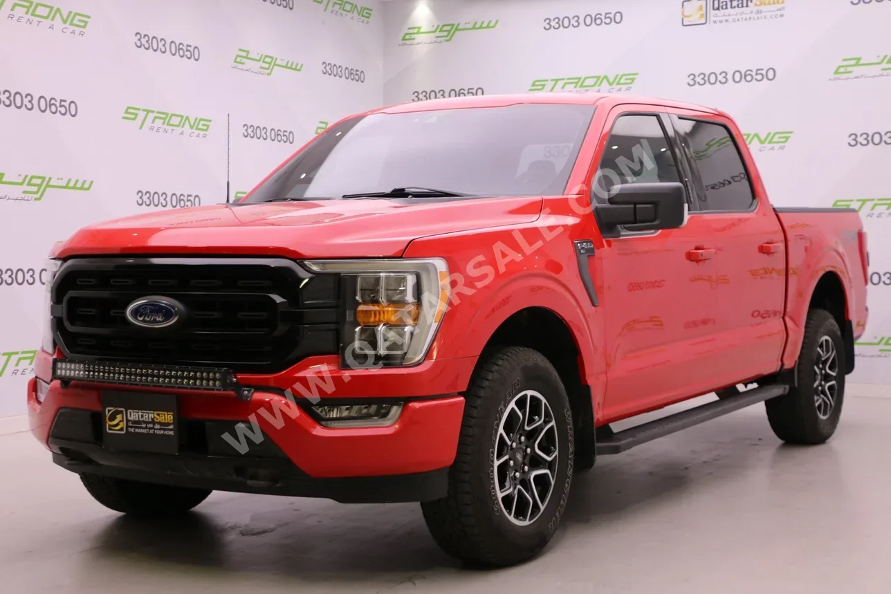 فورد  أف  150  2021  اوتوماتيك  185,000 كم  6 سلندر  دفع رباعي  بيكب  أحمر