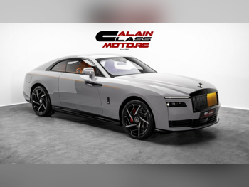 رولز - رويس  سبيكتر  2026  اوتوماتيك  22 كم  0 سلندر  دفع كلي مستمر  كوبيه \ سبورت  رمادي