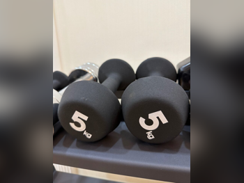 Weights - Fixed  Dumbbells  - Round  - Black