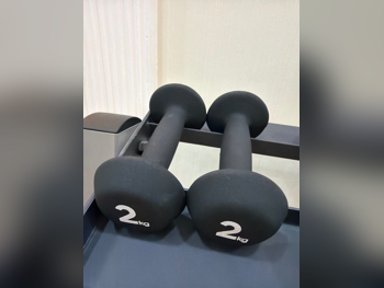 Weights - Fixed  Dumbbells  - Round  - Black