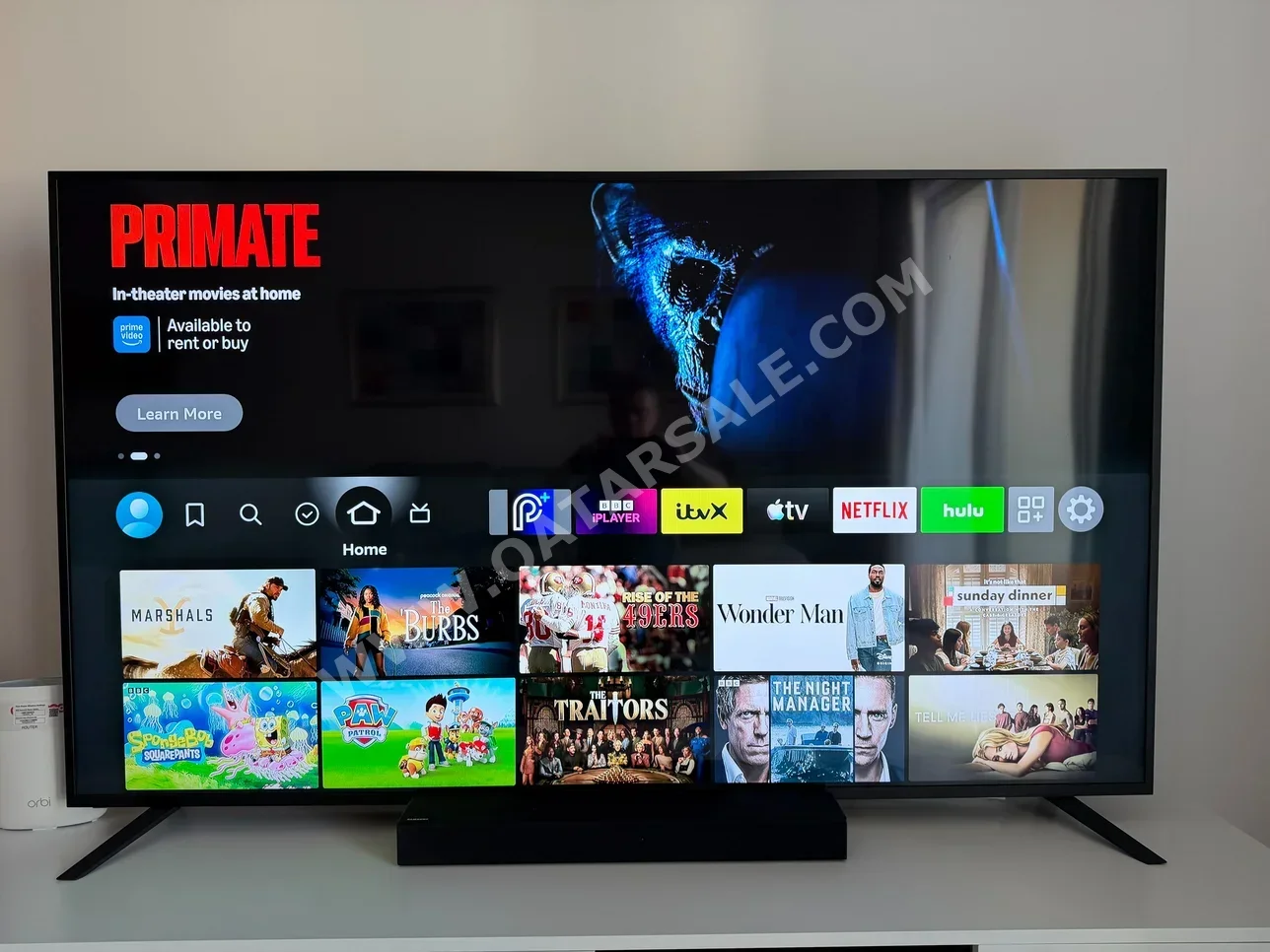 تلفاز أيكون  - 75 بوصة  - 4 كي او الترا اتش دي