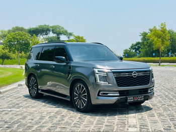 نيسان  باترول بلاتينيوم توين تيربو  إس يو في 4 في 4  رمادي  2025