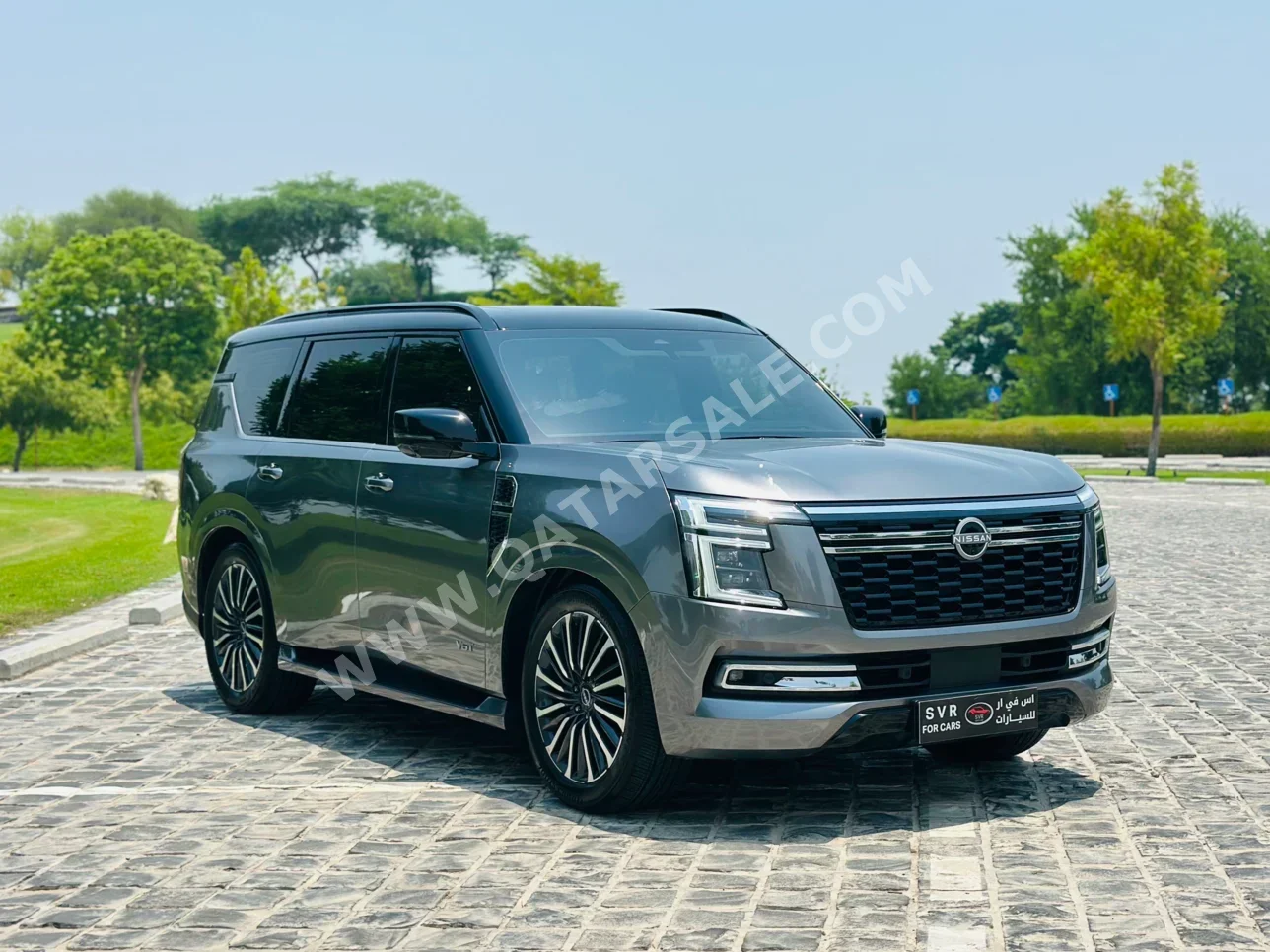 نيسان باترول بلاتينيوم توين تيربو إس يو في 4 في 4 رمادي 2025