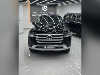 تويوتا  لاند كروزر  جي اكس ار  2023  اوتوماتيك  93,000 كم  6 سلندر  دفع رباعي  اس يو في  أسود  تحت الضمان