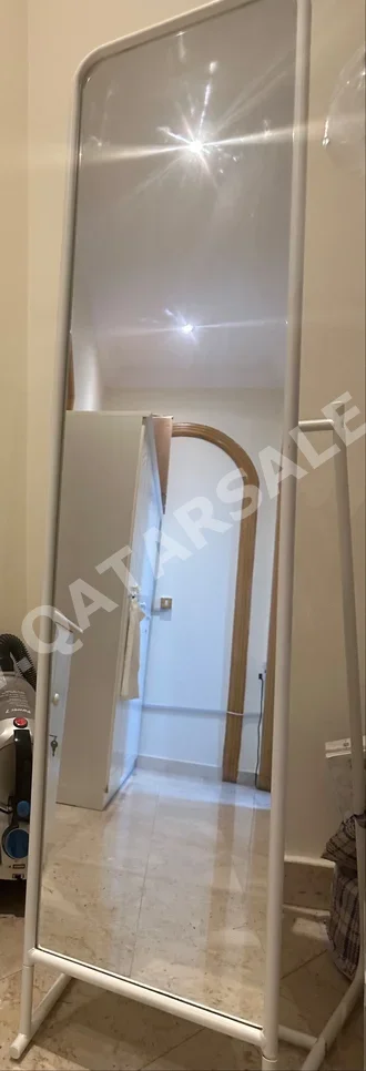 Mirrors Full Length Rectangle White