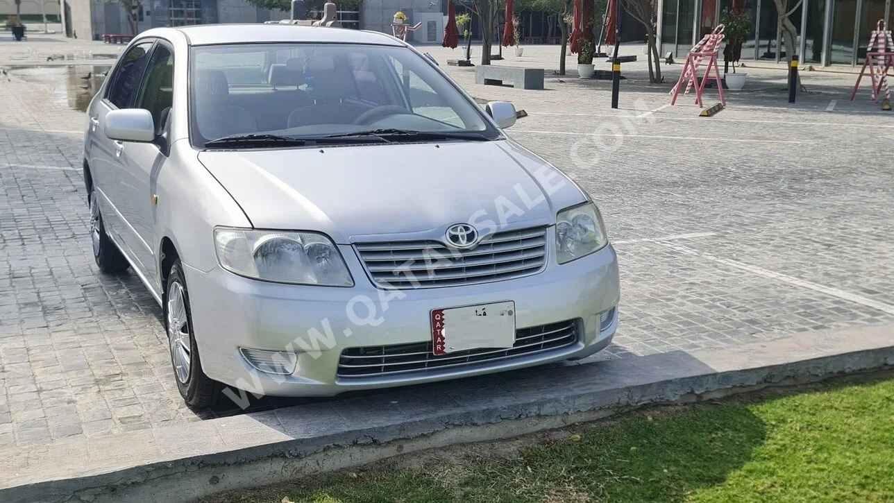 Toyota  Corolla  XLI  2007  Automatic  154,000 Km  4 Cylinder  Front Wheel Drive (FWD)  Sedan  Silver