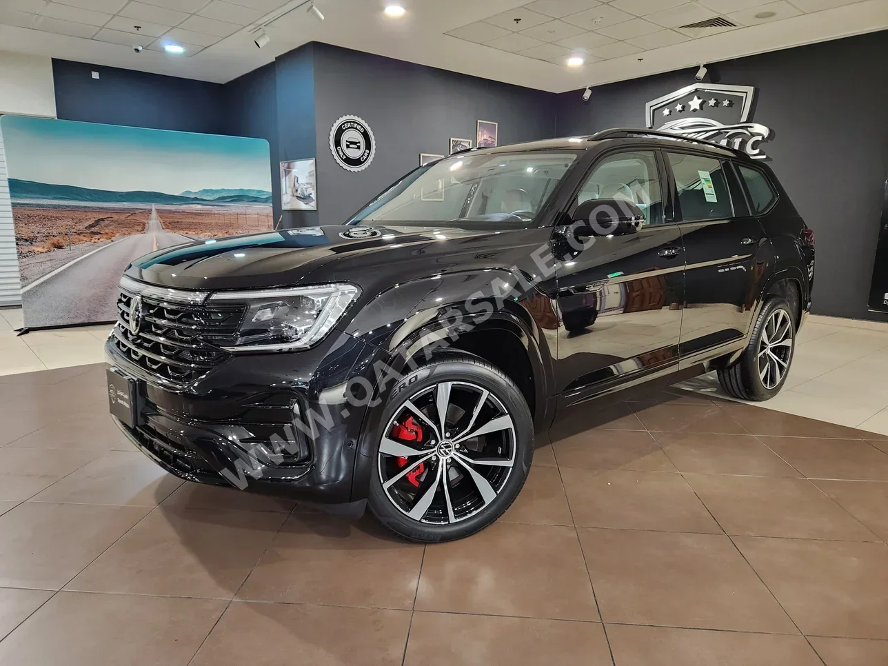 Volkswagen Teramont 2024 Automatic 1,800 Km 4 Cylinder All Wheel Drive (AWD) SUV Black With Warranty