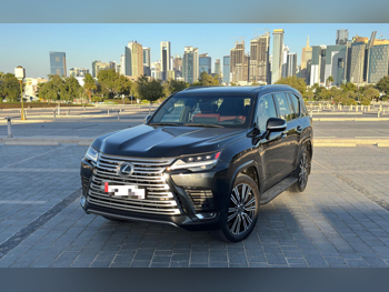 Lexus  LX  600 Luxury  2022  Automatic  119,000 Km  6 Cylinder  Four Wheel Drive (4WD)  SUV  Black  With Warranty
