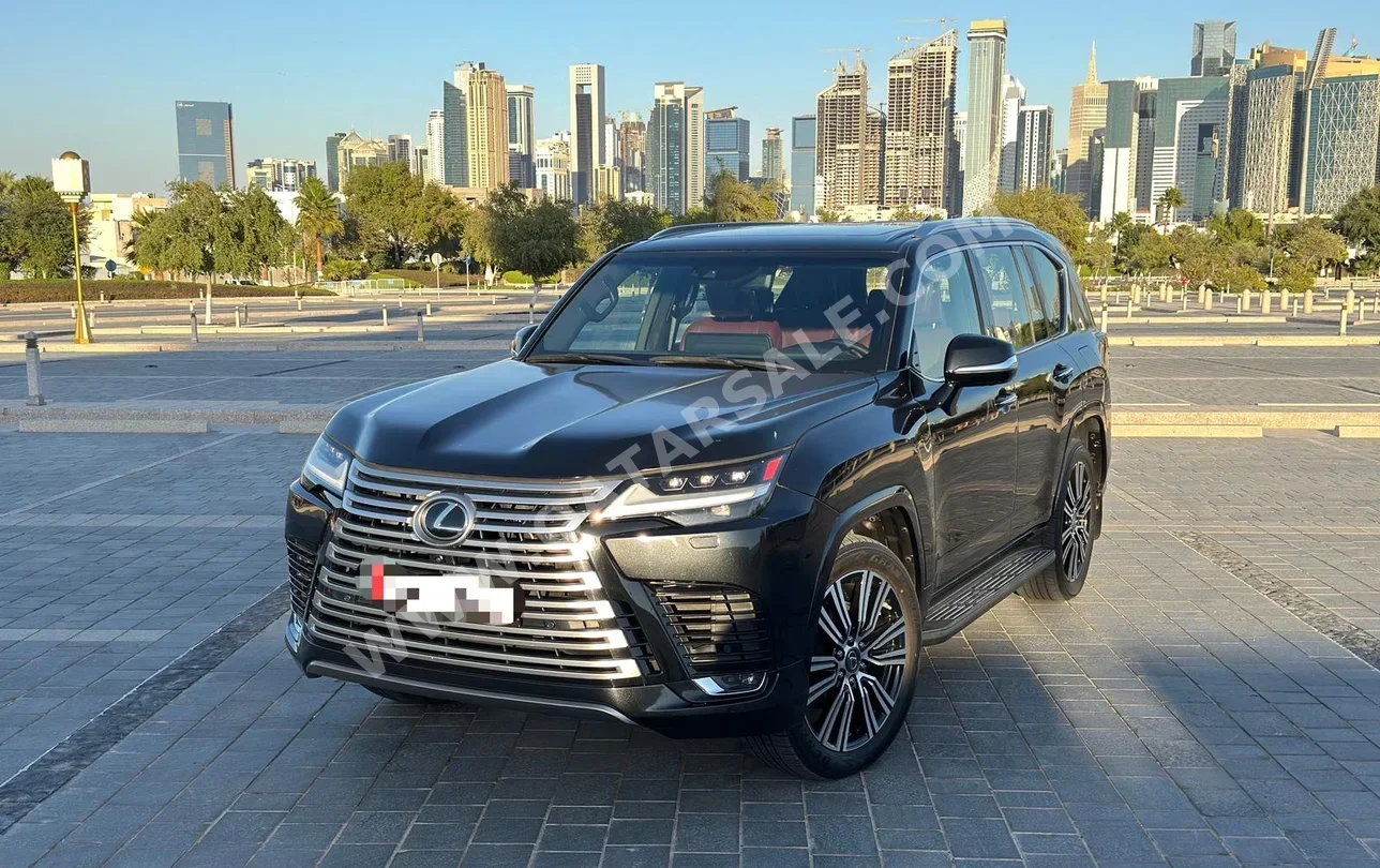 Lexus LX 600 Luxury 2022 Automatic 119,000 Km 6 Cylinder Four Wheel Drive (4WD) SUV Black With Warranty