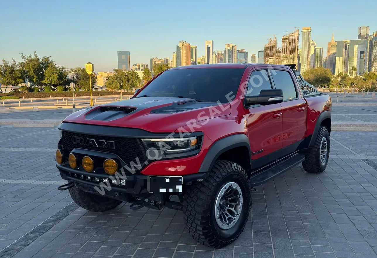 Dodge  Ram  TRX  2021  Automatic  65,000 Km  8 Cylinder  Four Wheel Drive (4WD)  Pick Up  Red