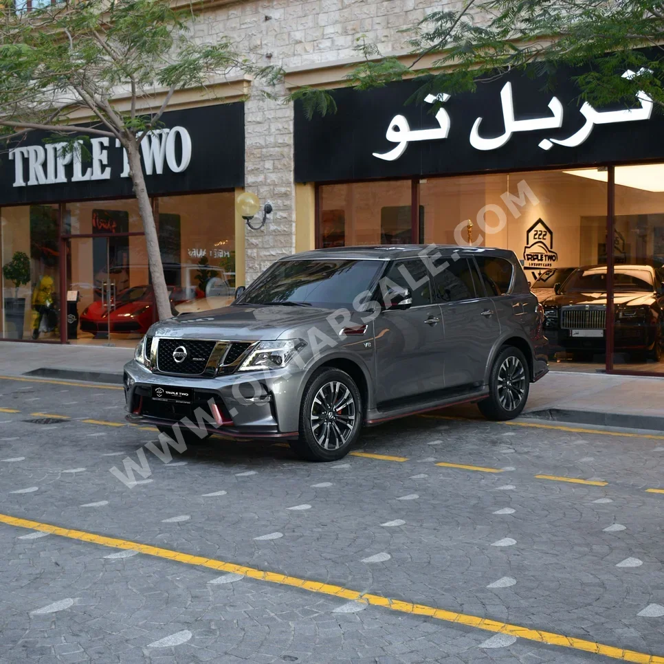 Nissan Patrol Nismo 2016 Automatic 111,073 Km 8 Cylinder Four Wheel Drive (4WD) SUV Gray