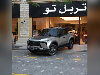 Lexus  GX  550  2024  Automatic  33,070 Km  6 Cylinder  Four Wheel Drive (4WD)  SUV  Gray  With Warranty