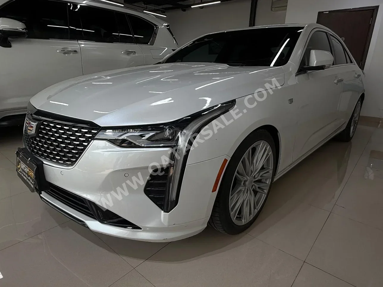 كاديلاك سي تي 4 2020 اوتوماتيك 57,000 كم 6 سلندر سحب امامي سيدان أبيض