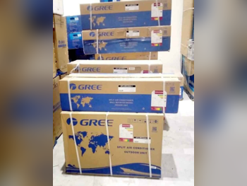 مكيفات الهواء جريي  يشمل التحكم عن بعد  ضمان  مع التسليم  مع التركيب