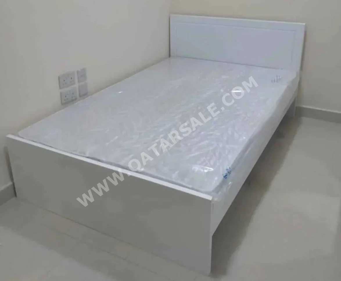 Beds - Single - White - Mattress Included