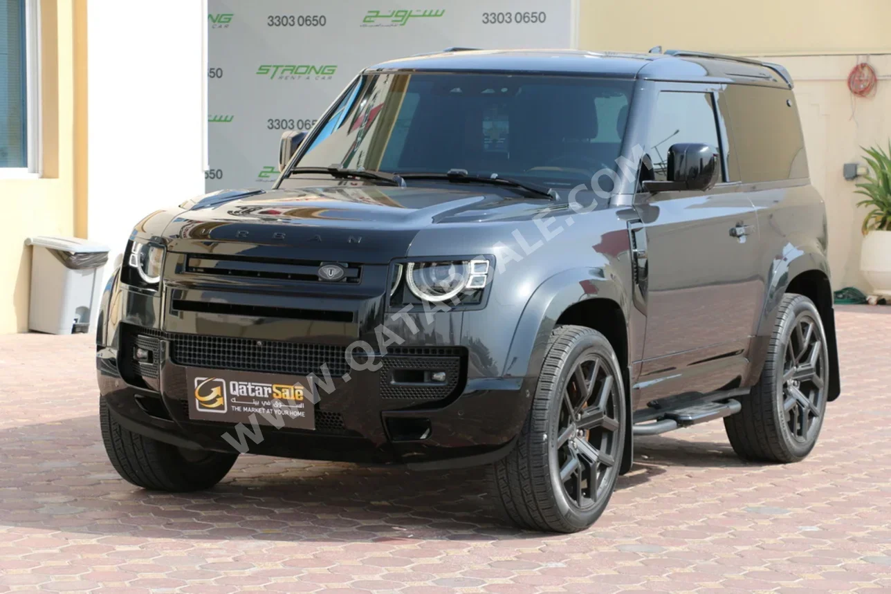 لاند روفر  ديفيندر  90 اس اي  2023  اوتوماتيك  51,000 كم  6 سلندر  دفع رباعي  اس يو في  أسود  تحت الضمان