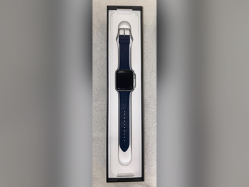 ساعات ذكية - ابل Series 3 - متوافق مع أي او اس - فضي