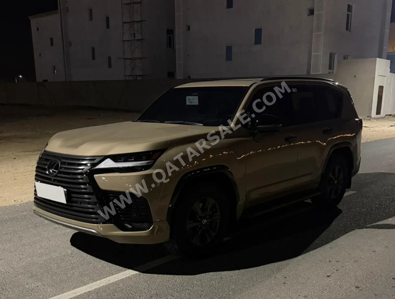 Lexus LX 600 Overtrail 2025 Automatic 6,500 Km 6 Cylinder Four Wheel Drive (4WD) SUV Beige With Warranty