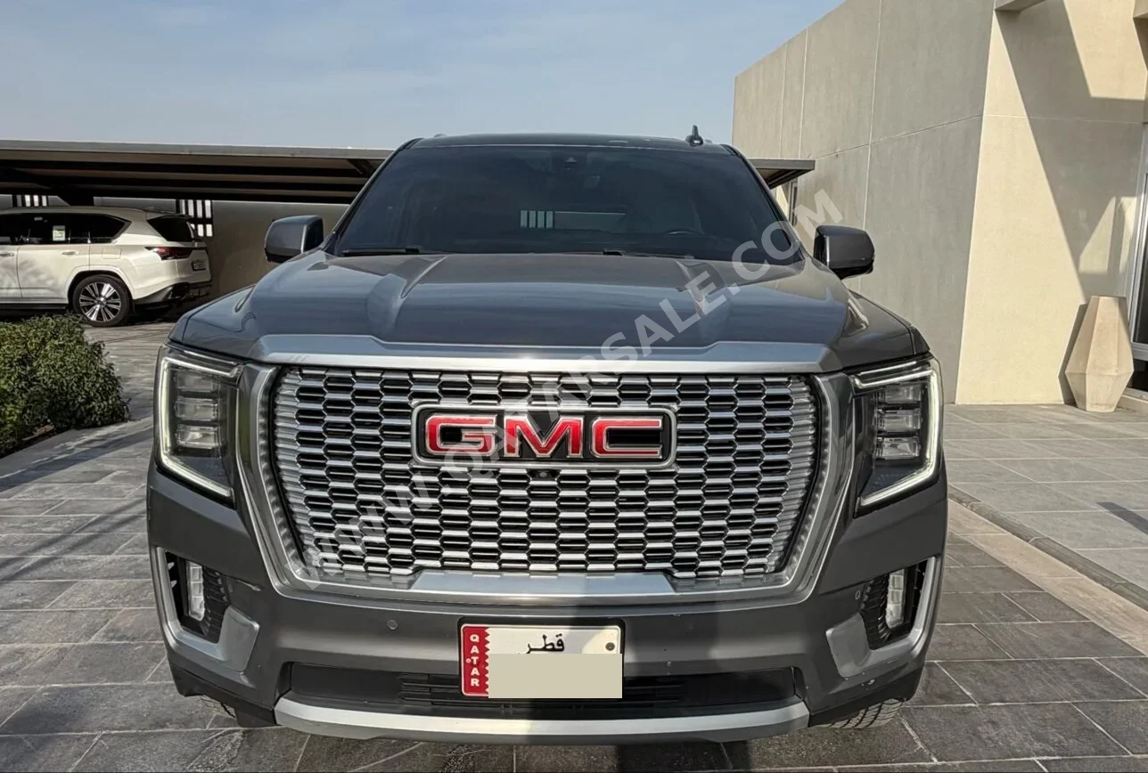 GMC  Yukon  Denali  2022  Automatic  110,000 Km  8 Cylinder  Four Wheel Drive (4WD)  SUV  Gray