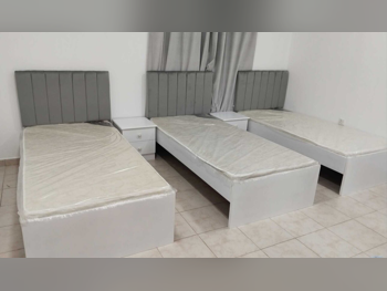 Beds - Single  - Multicolor  - Mattress Included  - With Bedside Table