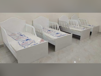 Beds - Single  - White  - Mattress Included