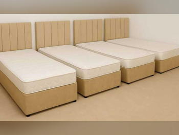 Beds - Single  - Yellow  - Mattress Included