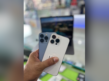 Mobile Phones Apple  - iPhone 13  - Pro  - White Titanium  - 128 GB