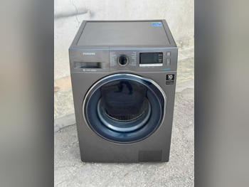 Washers & Dryers Sets Samsung /  9 Kg  Stainless Steel  Steam Washer  Steam Dryer  With Delivery  With Installation  Front Load Washer  Electric