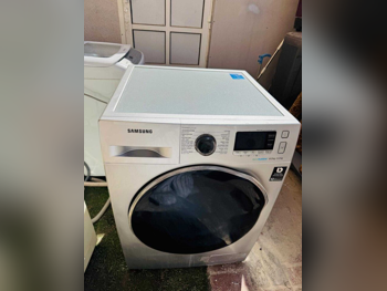 Washers & Dryers Sets Samsung /  8 Kg  Stainless Steel  Steam Washer  Steam Dryer  Stackable  With Delivery  With Installation  Front Load Washer  Electric