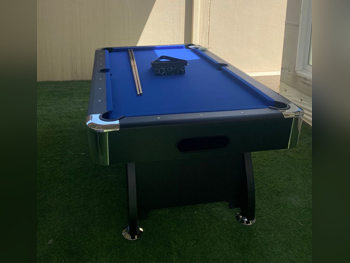 Blue  Billiard Table