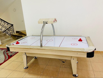 White  Hockey Table