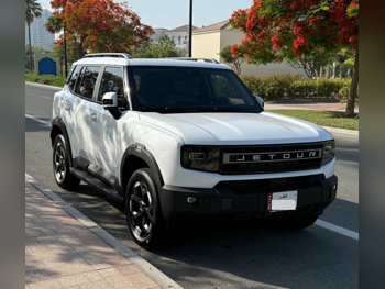 جيتور  تي 1  لكجري  2025  اوتوماتيك  12,000 كم  4 سلندر  دفع رباعي  اس يو في  أبيض  تحت الضمان