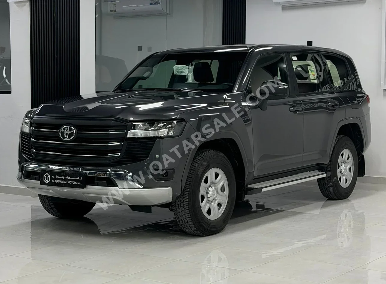 Toyota Land Cruiser GX 2024 Automatic 73,000 Km 6 Cylinder Four Wheel Drive (4WD) SUV Gray With Warranty