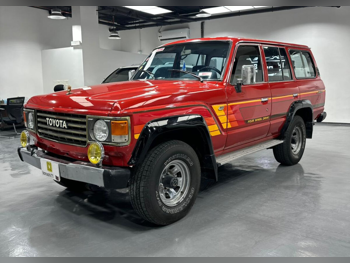 Toyota  Land Cruiser  G  1987  Manual  428,472 Km  6 Cylinder  Four Wheel Drive (4WD)  SUV  Red
