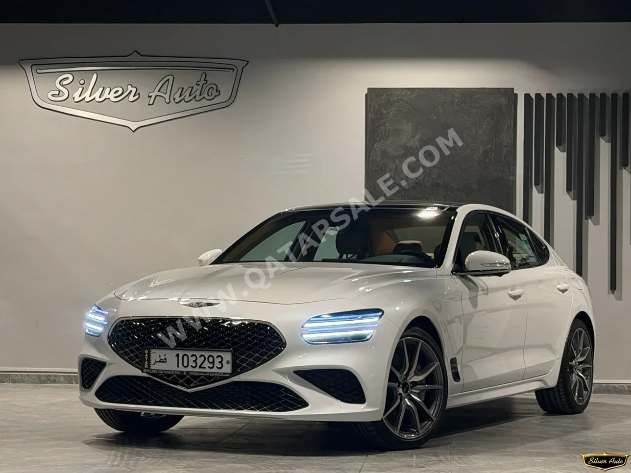 Genesis G70 2025 Automatic 0 Km 4 Cylinder Rear Wheel Drive (RWD) Sedan White With Warranty