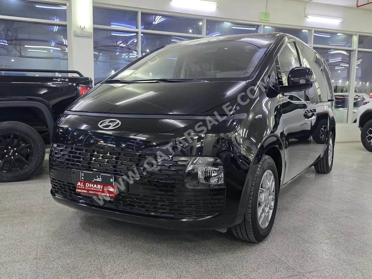 Hyundai  Staria  2023  Automatic  8,000 Km  6 Cylinder  Front Wheel Drive (FWD)  Van / Bus  Black  With Warranty
