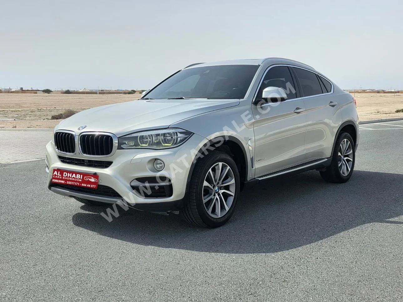 BMW  X-Series  X6  2015  Automatic  183,000 Km  6 Cylinder  Four Wheel Drive (4WD)  SUV  Silver