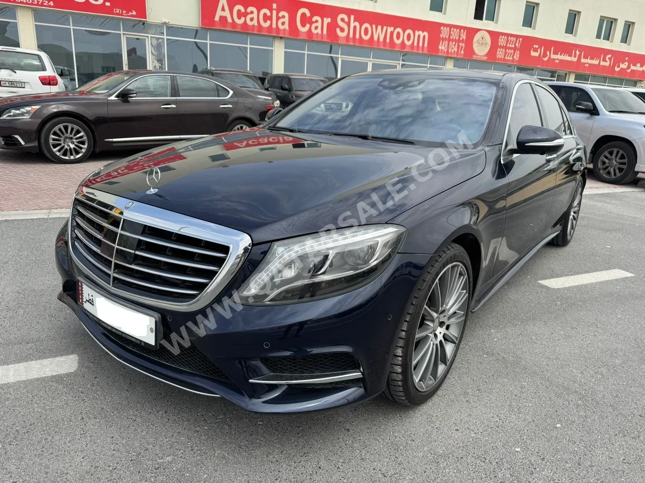 Mercedes-Benz S-Class 400 2014 Automatic 32,000 Km 6 Cylinder Rear Wheel Drive (RWD) Sedan Blue