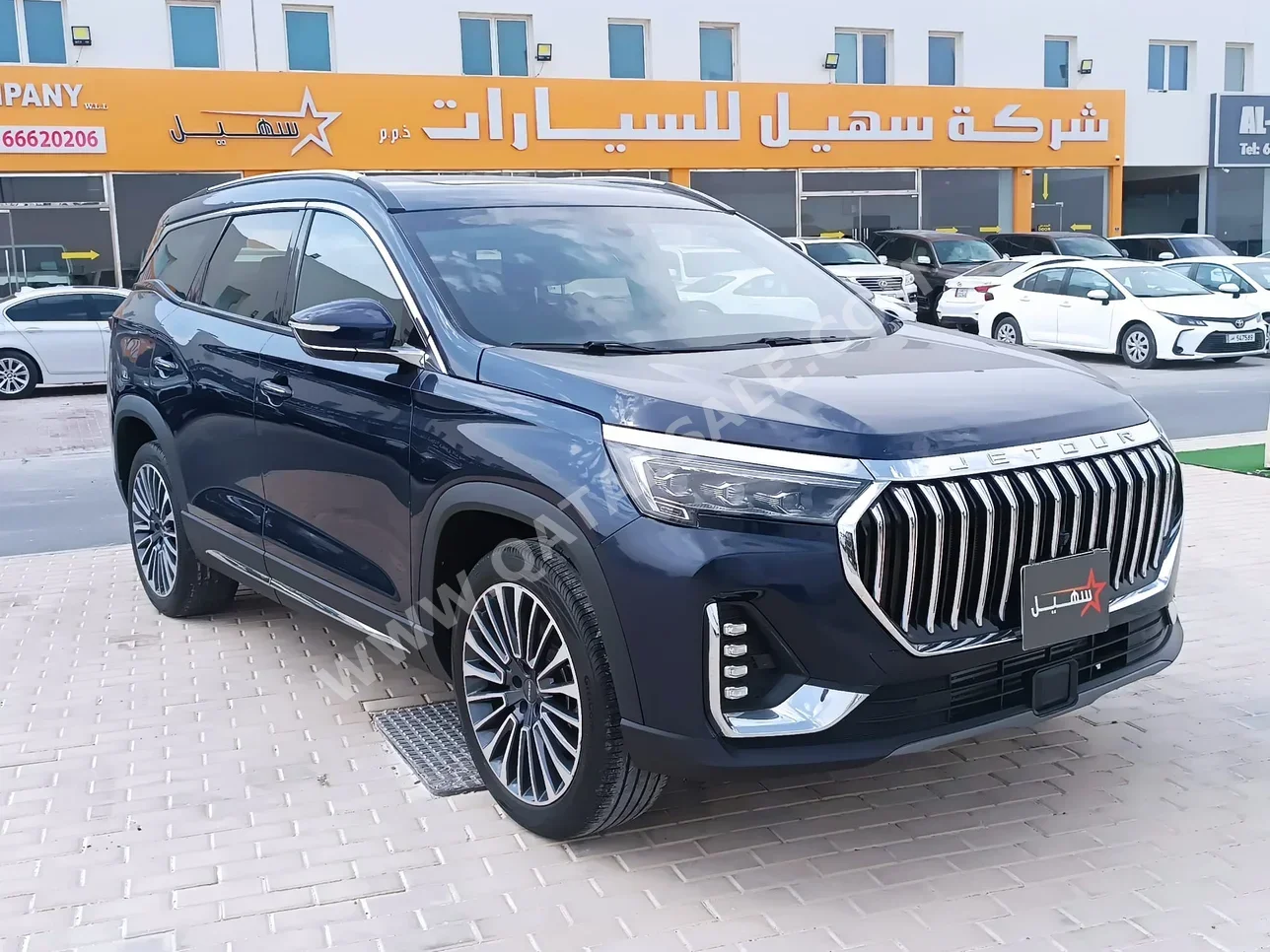 Jetour  X90  Plus  2023  Automatic  66,000 Km  4 Cylinder  Rear Wheel Drive (RWD)  SUV  Blue