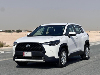 تويوتا  كورولا  كروس هايبرد  2023  اوتوماتيك  23,000 كم  4 سلندر  دفع رباعي  اس يو في  أبيض  تحت الضمان