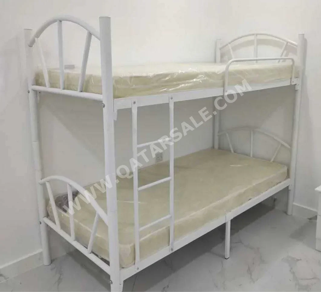 Beds - Double bunk - White - Mattress Included