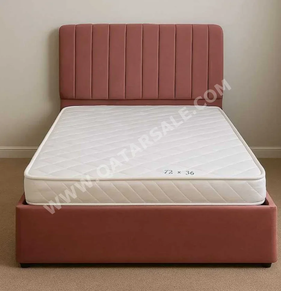 Beds - Single  - Red  - Mattress Included
