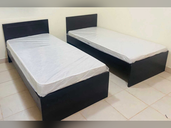 Beds - Single  - Brown  - Mattress Included