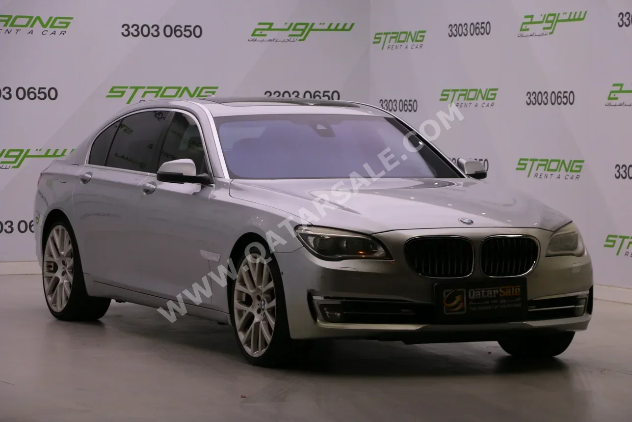BMW 7-Series 750 Li 2014 Automatic 120,000 Km 8 Cylinder Rear Wheel Drive (RWD) Sedan Silver