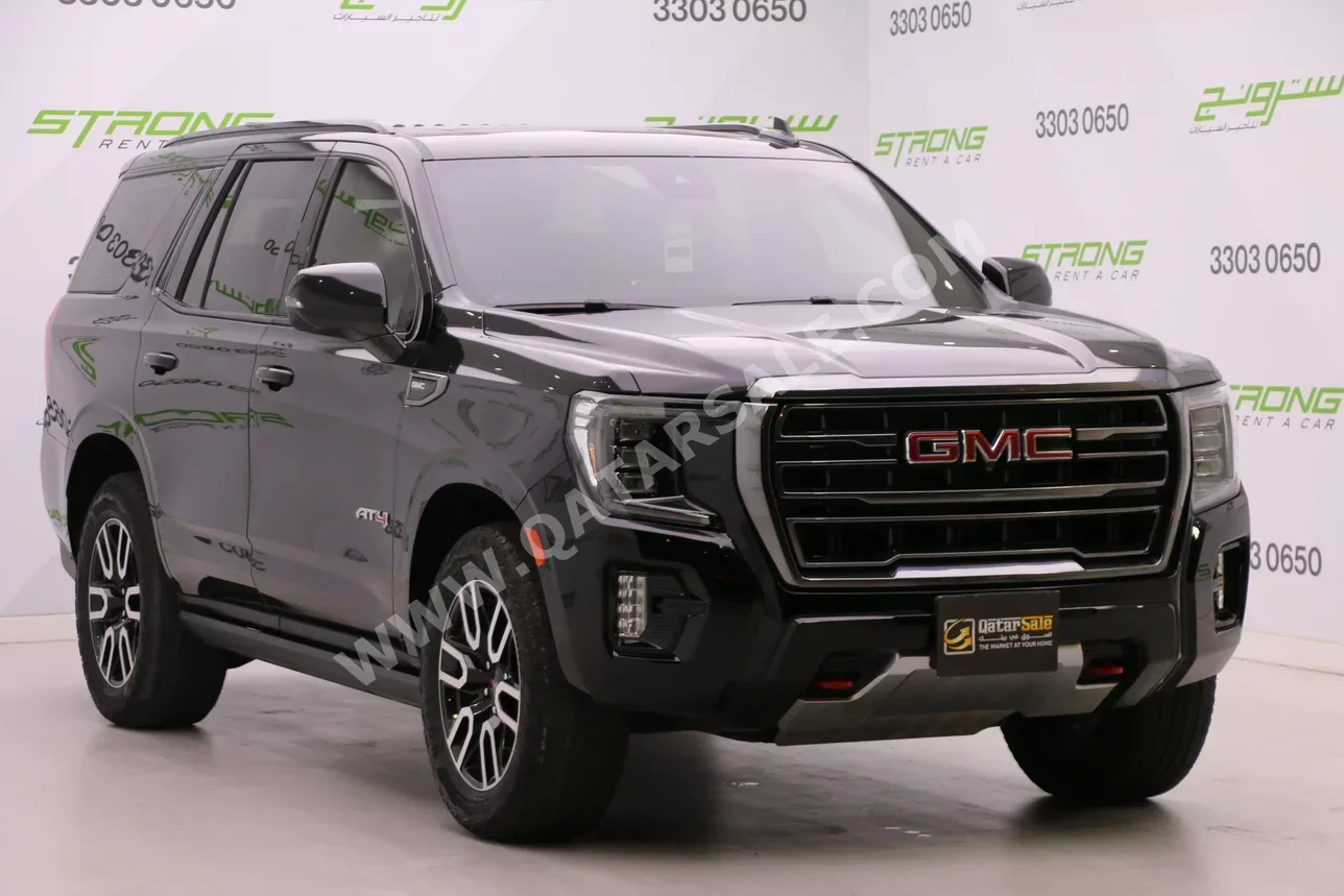 GMC  Yukon  AT 4  2024  Automatic  14,000 Km  8 Cylinder  Four Wheel Drive (4WD)  SUV  Black  With Warranty