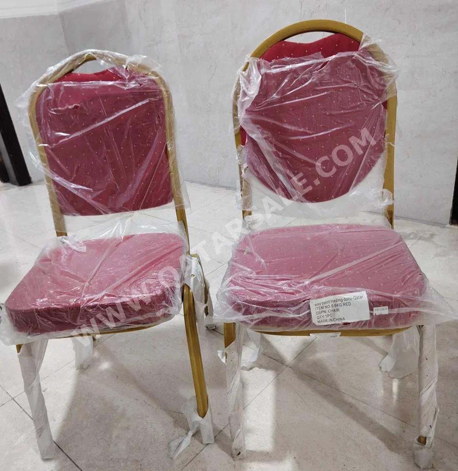 Chairs, Stools & Benches - Red - Single Piece