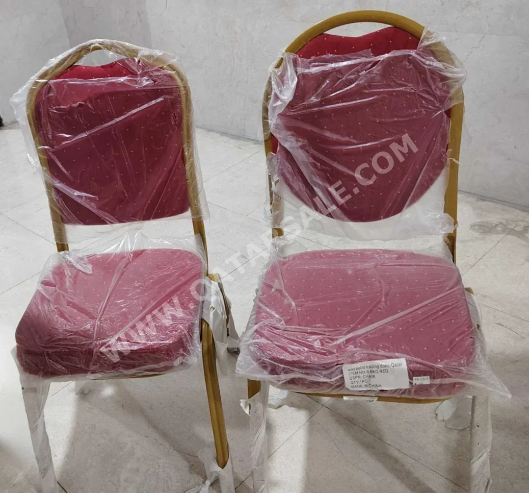 Chairs, Stools & Benches - Red - Single Piece